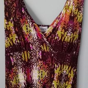 Long Dark Purple Summer Dress